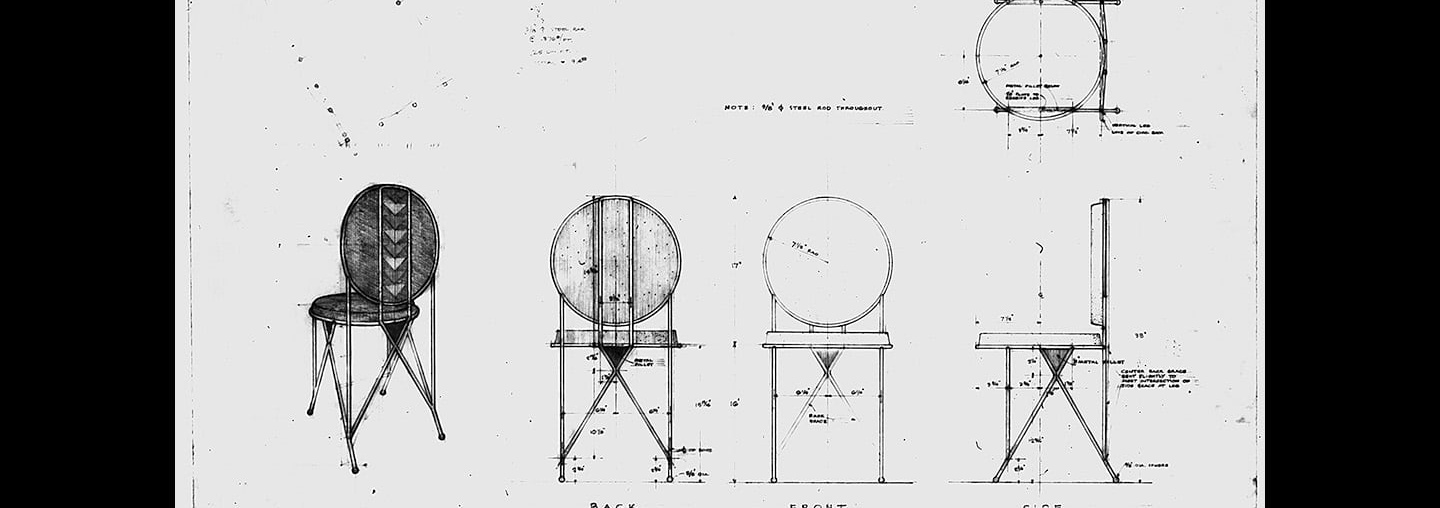 Drawing of chairs