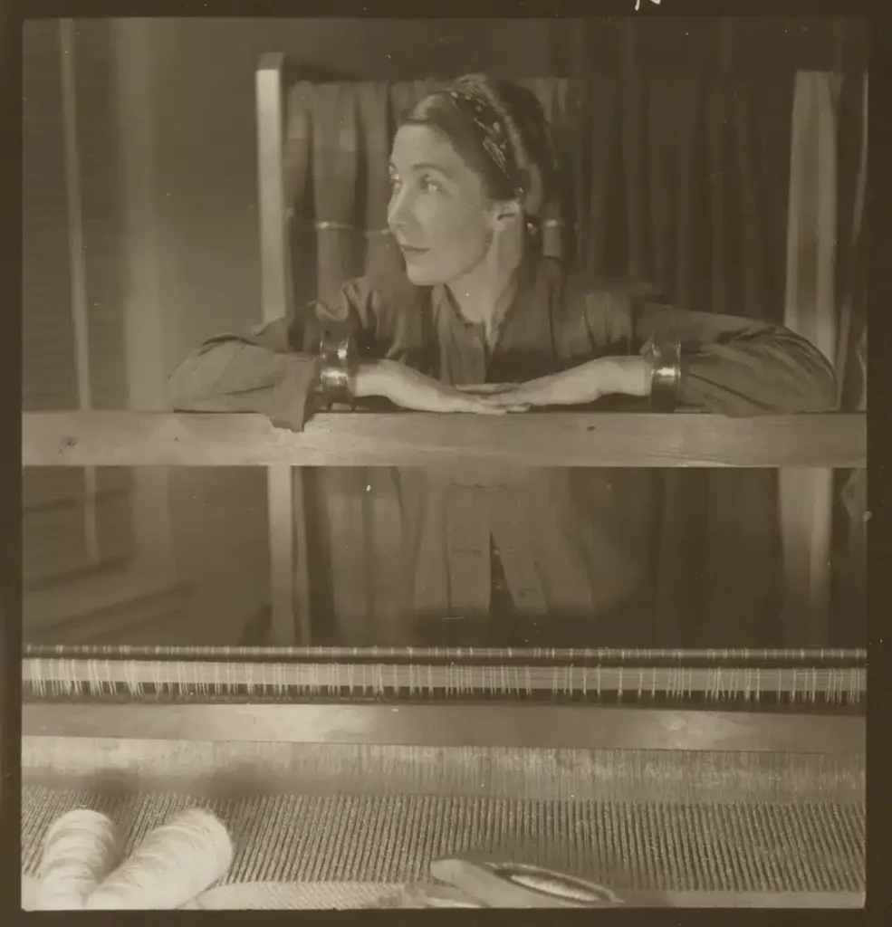 Liebes in her Powell Street studio, photographed by Louise Dahl-Wolfe in 1938 © Center for Creative Photography, Arizona Board of Regents